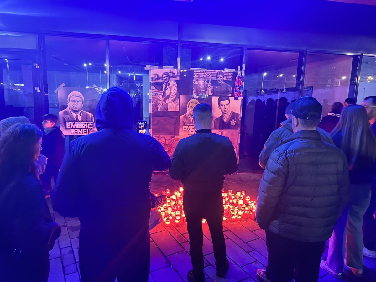 Omagii Emeric Ienei la Stadionul Steaua