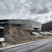 Noua sală polivalentă din Brașov - imagini din noiembrie 2025 // foto: captură Facebook Primăria Brașov