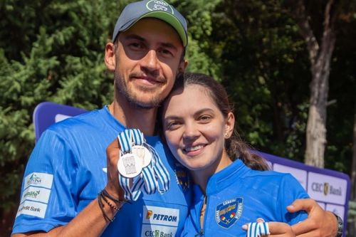 Maria și Florin Lehaci Foto: FR Canotaj