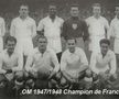 OM, campioana Franței în 1948
