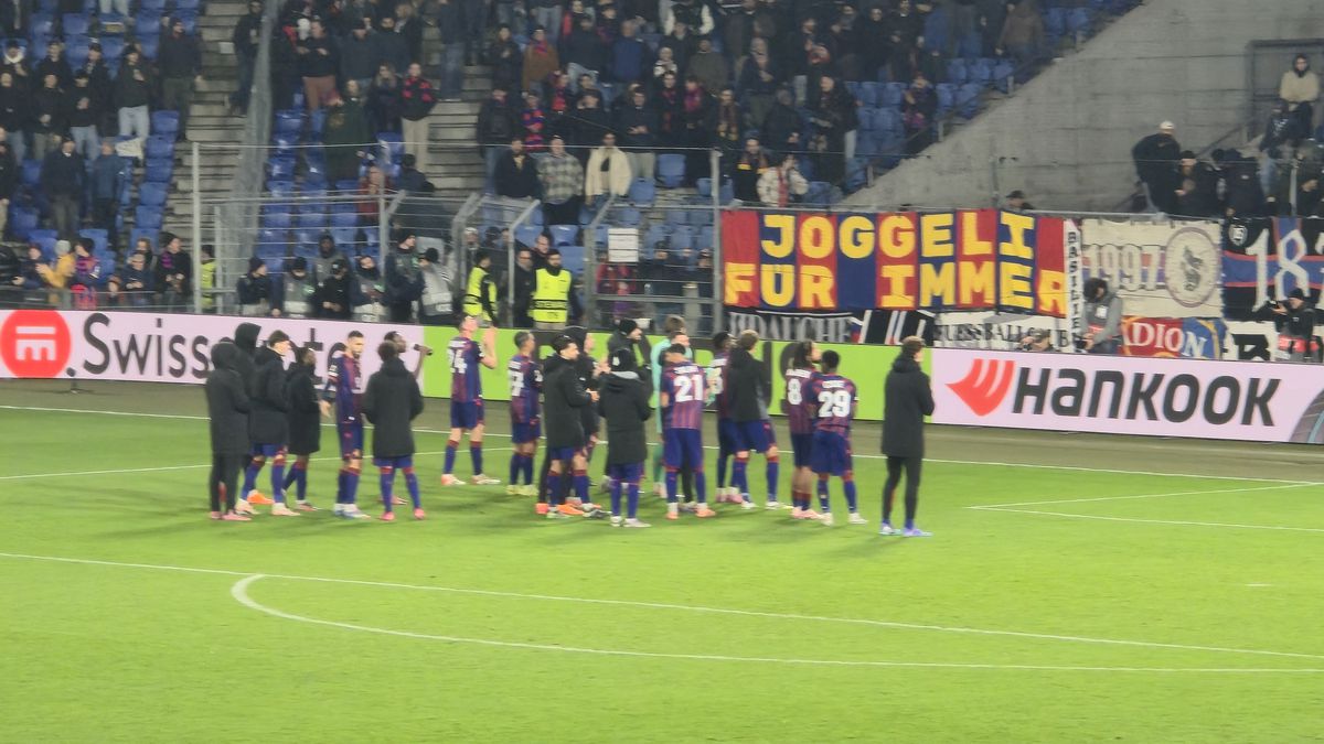 Imagini după Basel - FCSB