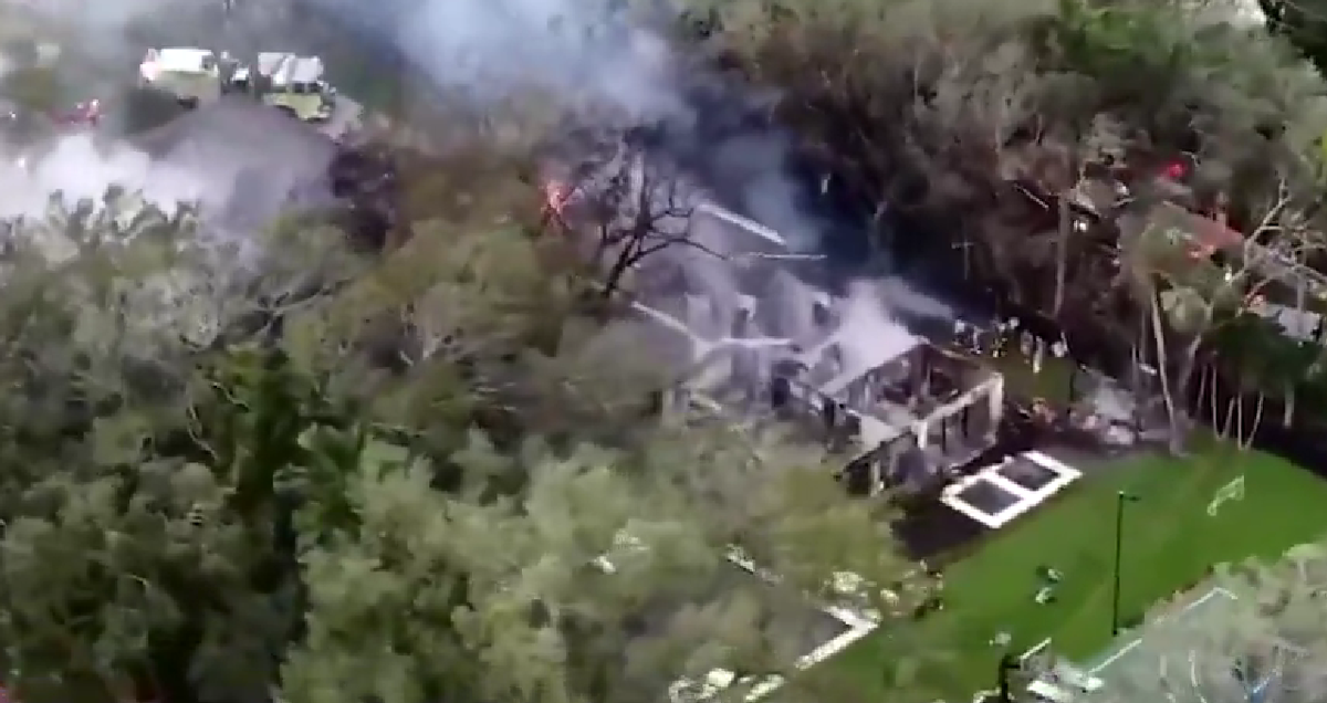 Casa unui antrenor din NBA a fost distrusă de un incendiu! Imagini devastatoare din Miami
