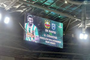 Rapid Viena - Universitatea Craiova, în grupa din Conference League » Oltenii caută primul succes pe terenul echipei cu înfrângeri pe linie