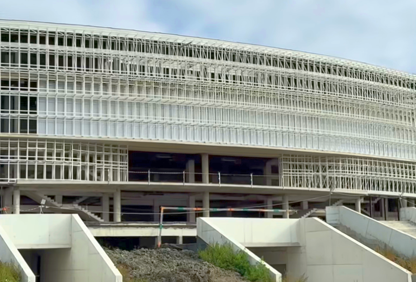 Noua sală polivalentă din Brașov - imagini din noiembrie 2025 // foto: captură Facebook Primăria Brașov