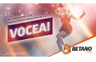 Betano oferă cote pentru show-urile live de la Vocea! Marii favoriți la trofeu