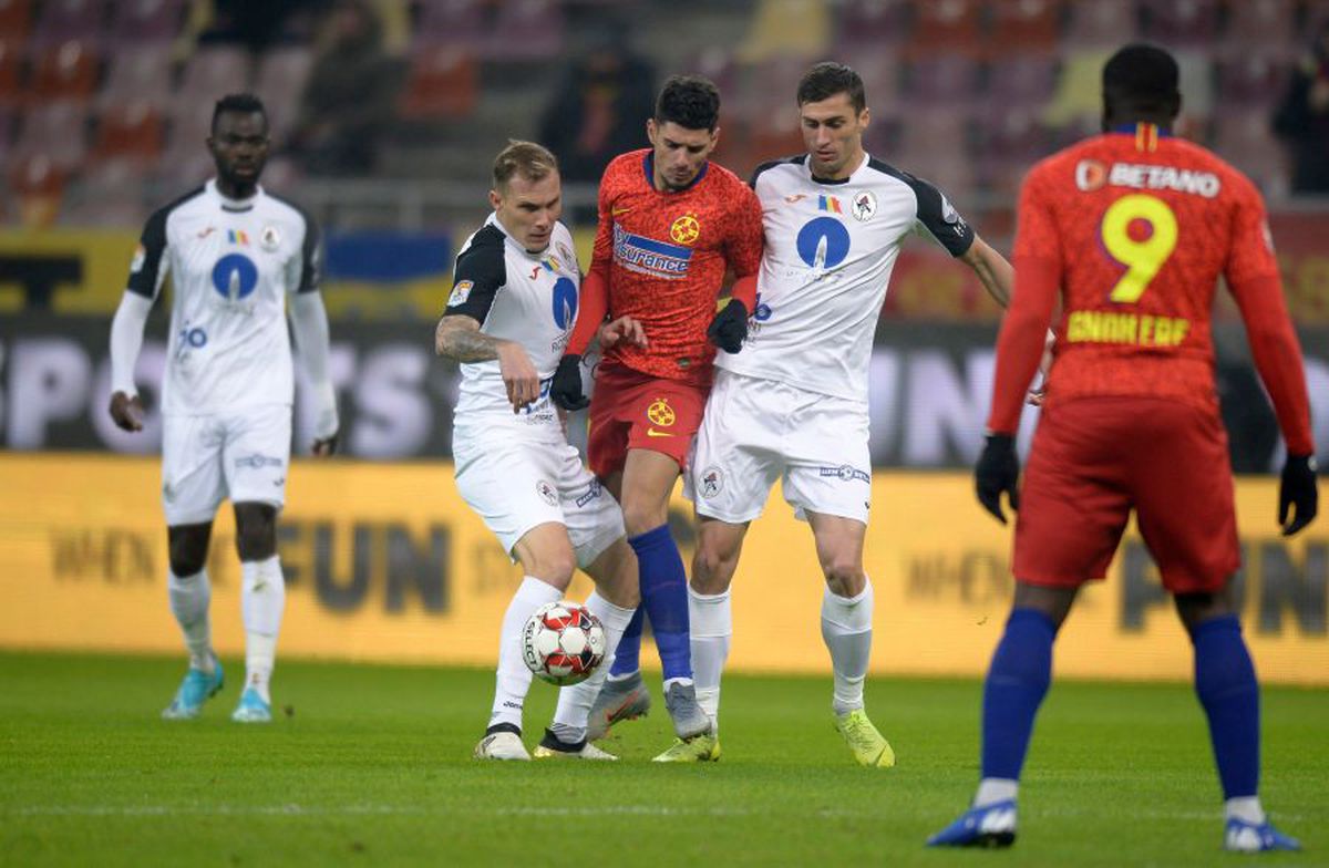 FCSB - GAZ METAN 2-0 // NOTE GSP Olimpiu Moruțan și Cristi Bălgrădean, „elevii” de 8 ai lui Bogdan Vintilă + Harlem Gnohere, dezamăgirea „roș-albaștrilor”
