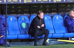 Ronald Koeman își face praf jucătorii după înfrângerea cu Cadiz: „Sunt foarte dezamăgit” » Performanță istorică pentru nou-promovată!