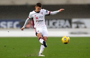 VIDEO Ce reușită, Răzvan Marin! A fugit cu cinci adversari în spate! Primul gol în Serie A