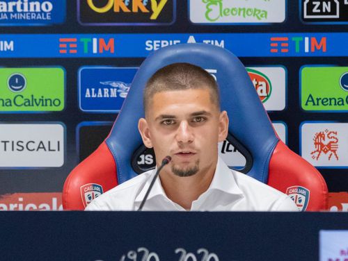 Răzvan Marin (24 de ani) a marcat astăzi primul gol de la transferul în Italia, în remiza dintre Verona și Cagliari, scor 1-1.