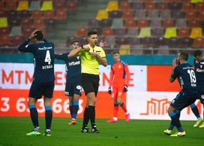 Chiar nu vă e rușine? Notele jenante primite de arbitrii care au ajutat-o pe FCSB cu UTA