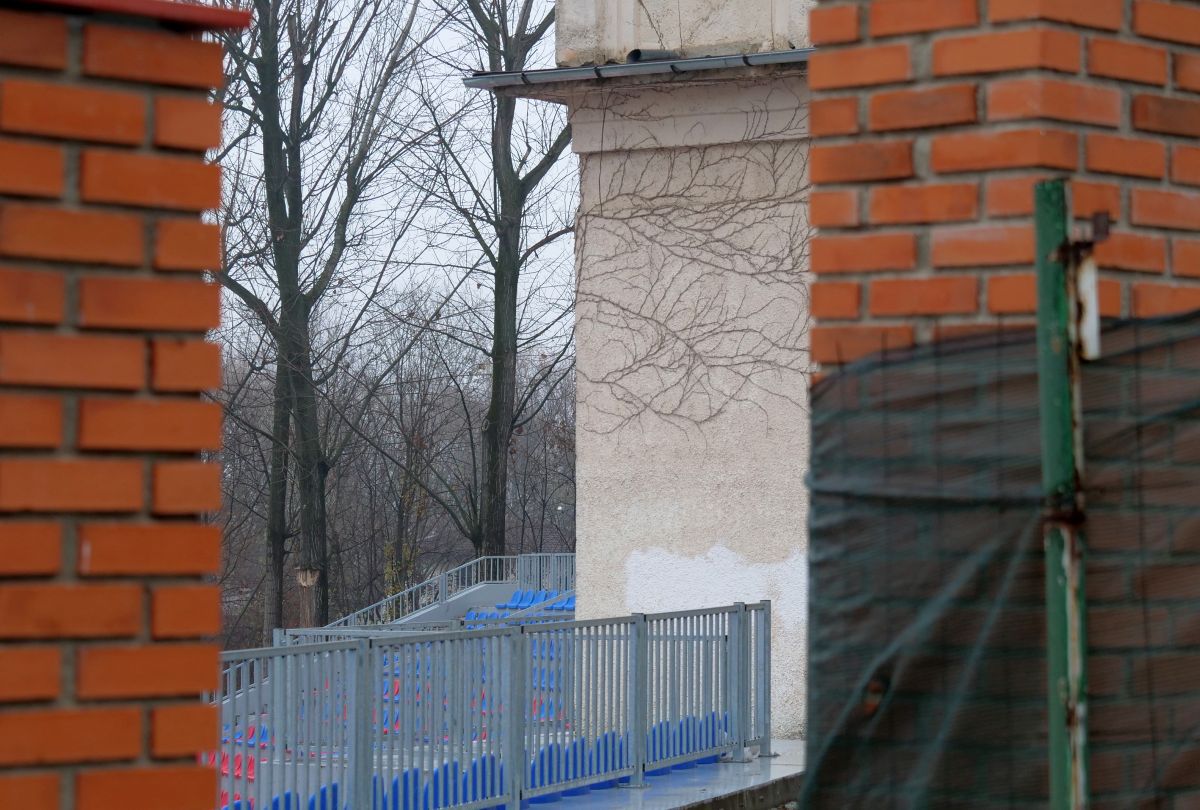 Imagini cu noul stadion al Chindiei Târgoviște - decembrie 2022