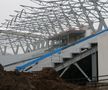 Imagini cu noul stadion al Chindiei Târgoviște - decembrie 2022