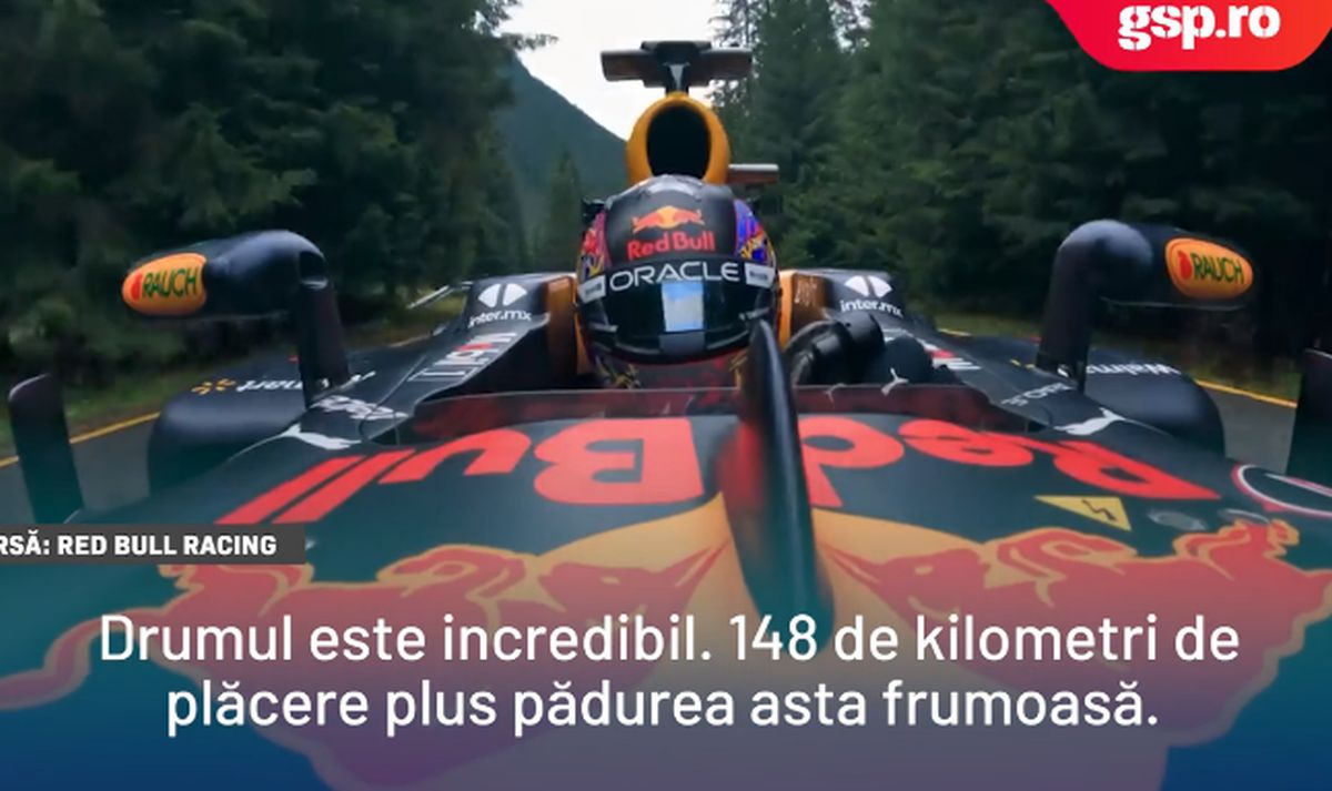 Ce se întâmplă când monopostul F1 al lui Vettel e blocat de o nuntă pe Transalpina? Cadre memorabile filmate pe cea mai înaltă șosea din România 