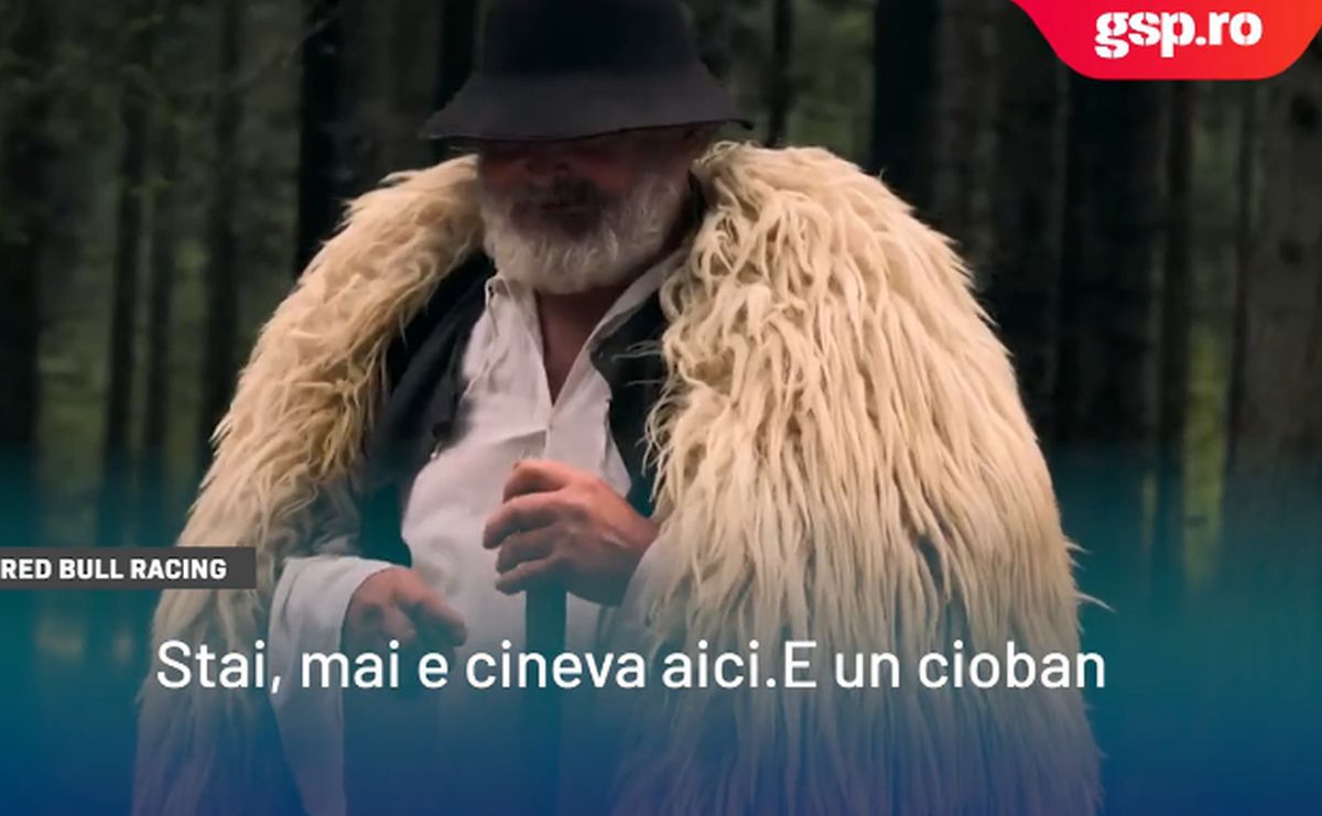 Monopostul de Formula 1 RB7 pe Transalpina