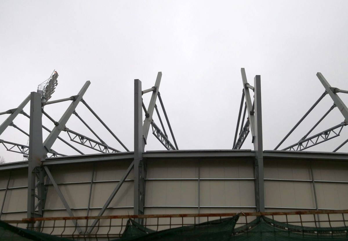 Imagini cu noul stadion al Chindiei Târgoviște - decembrie 2022