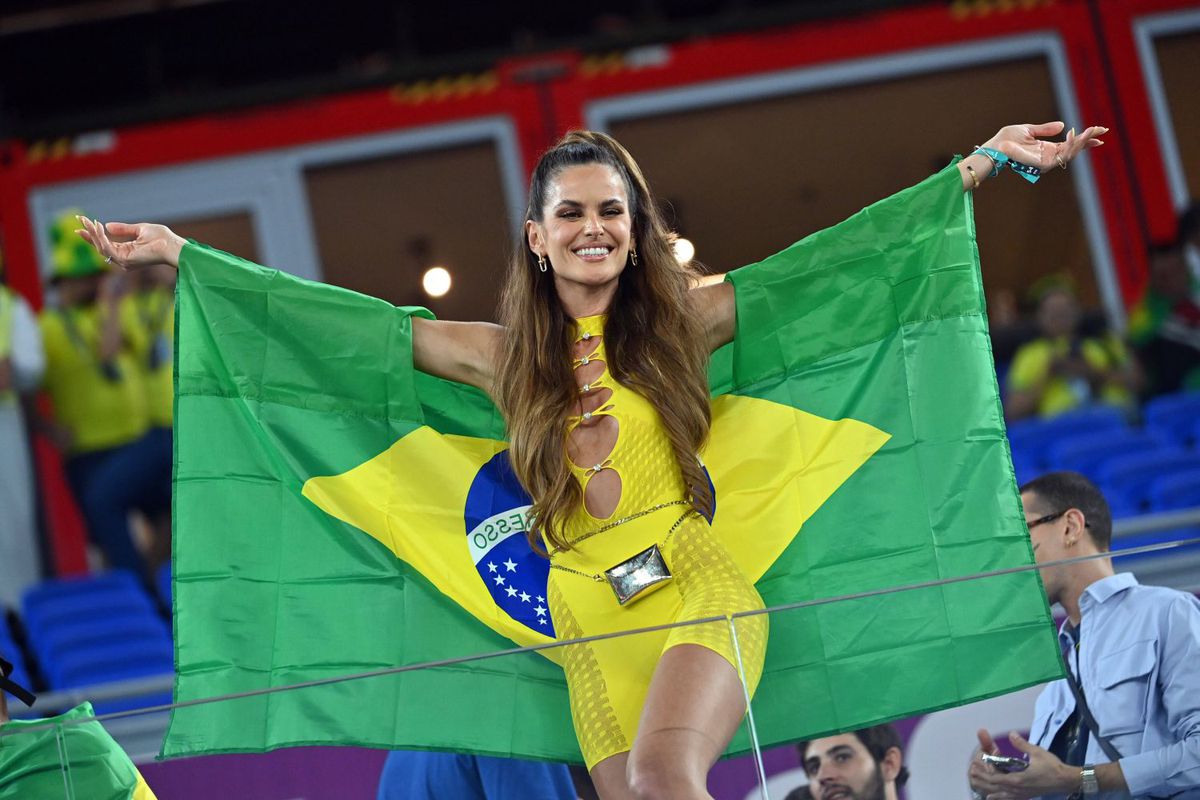 Izabel Goulart la Brazilia - Coreea de Sud 4-1