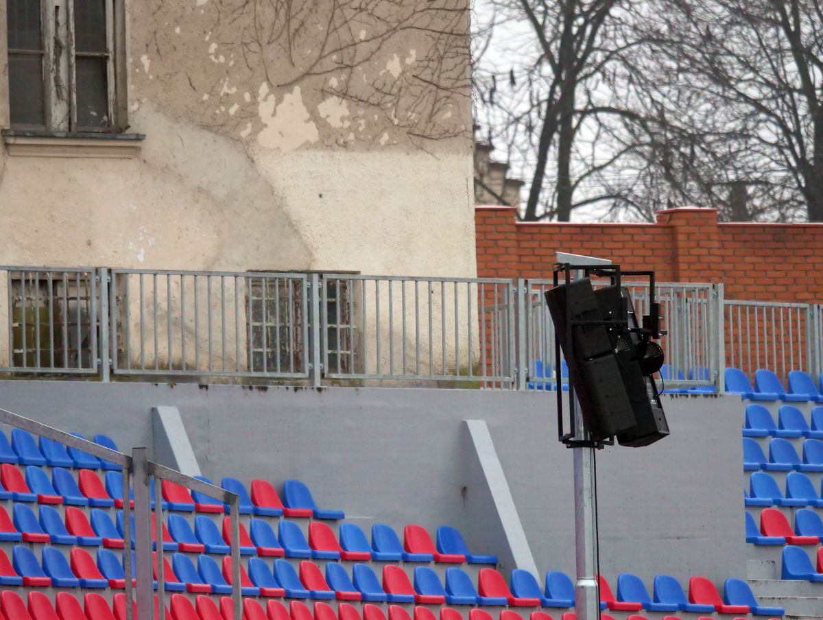 Imagini cu noul stadion al Chindiei Târgoviște - decembrie 2022