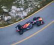 Monopostul de Formula 1 RB7 pe Transalpina