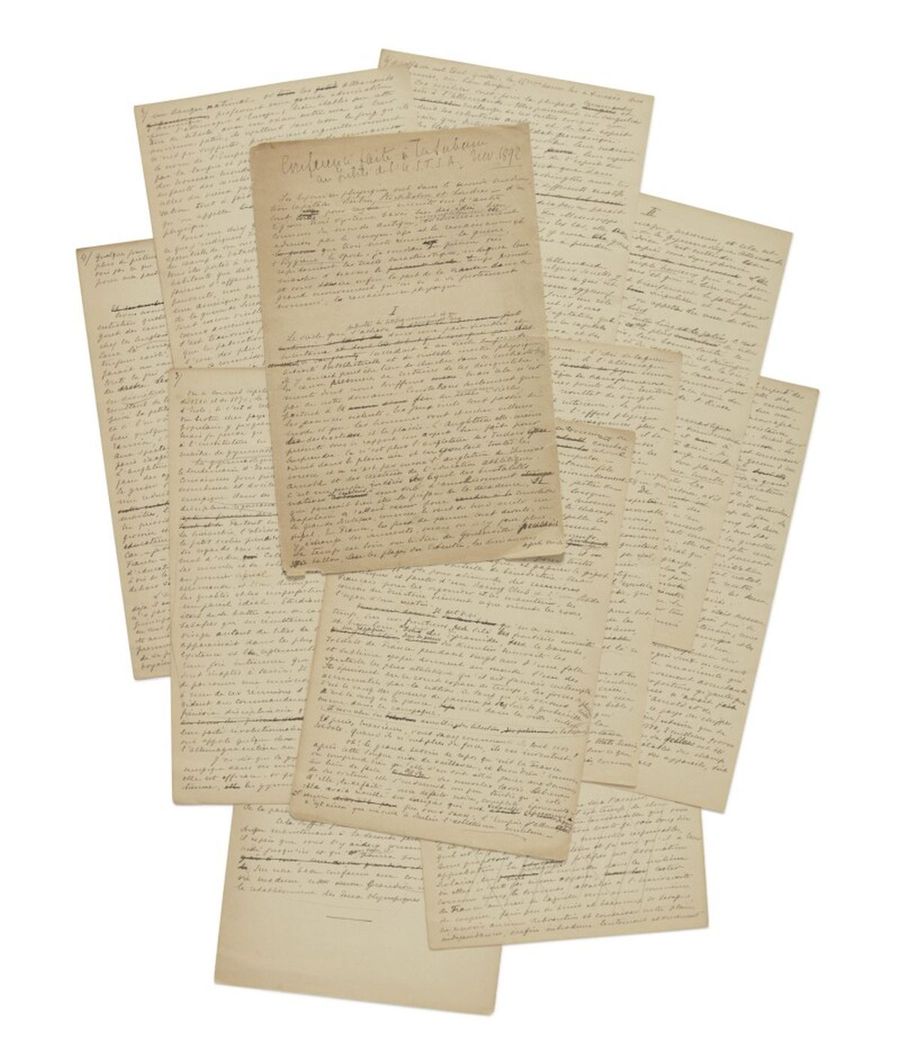 „Manifestul” lui Pierre de Coubertin. 14 pagini. Jocurile Olimpice Moderne. Certificatul de naștere Manifestul de 8.800.000 $