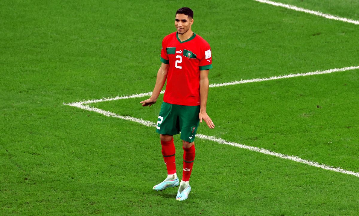 Explicația pentru gestul ciudat al lui Hakimi » Cui i-a dedicat golul cu care a eliminat Spania + reacția lui Mbappe