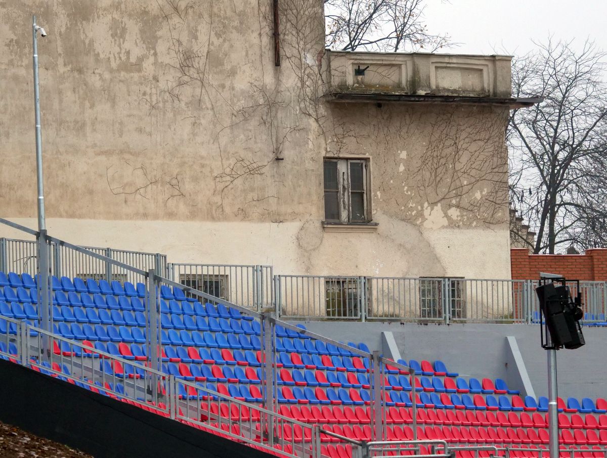Imagini cu noul stadion al Chindiei Târgoviște - decembrie 2022