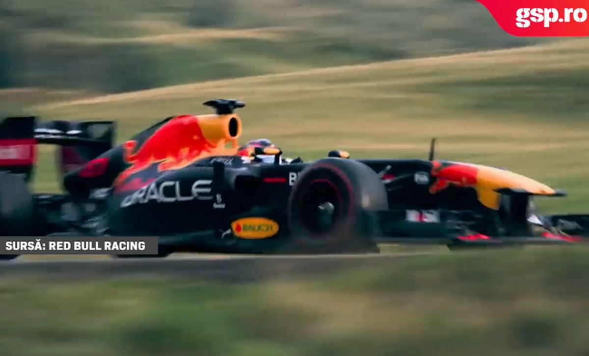 Ce se întâmplă când monopostul F1 al lui Vettel e blocat de o nuntă pe Transalpina? Cadre memorabile filmate pe cea mai înaltă șosea din România 