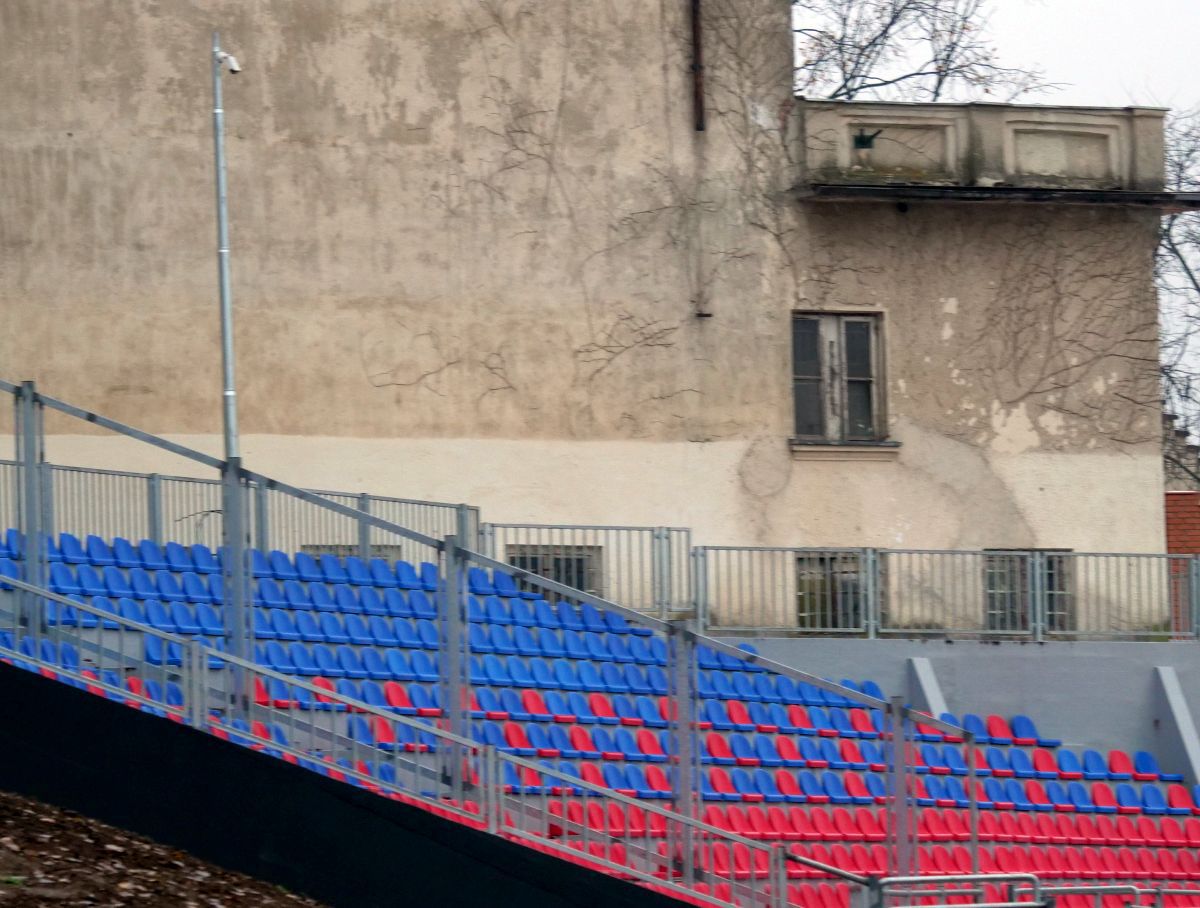 Imagini cu noul stadion al Chindiei Târgoviște - decembrie 2022