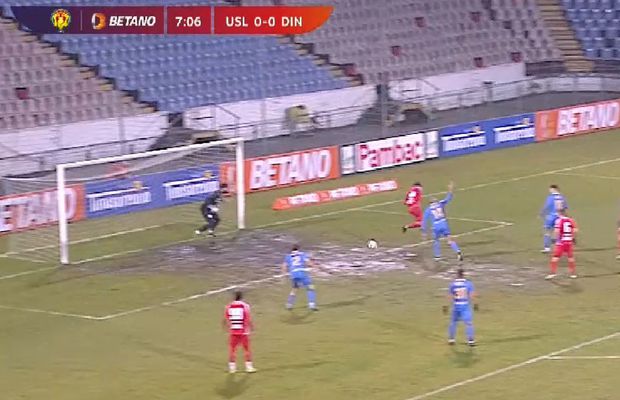 Eroare uriașă de arbitraj în Slobozia - Dinamo, din Cupa României » Neluț Roșu, privat de un gol fabulos