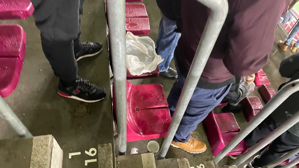 Rapid - CFR Cluj, atmosfera din tribună