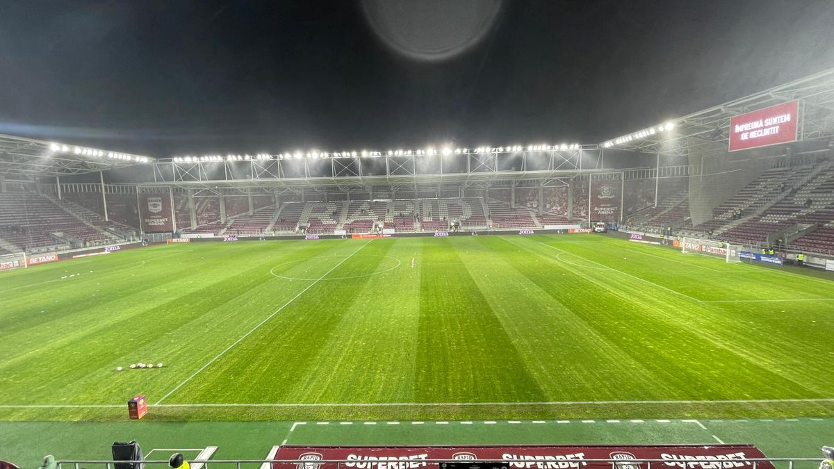 Rapid - CFR Cluj, atmosfera din tribună