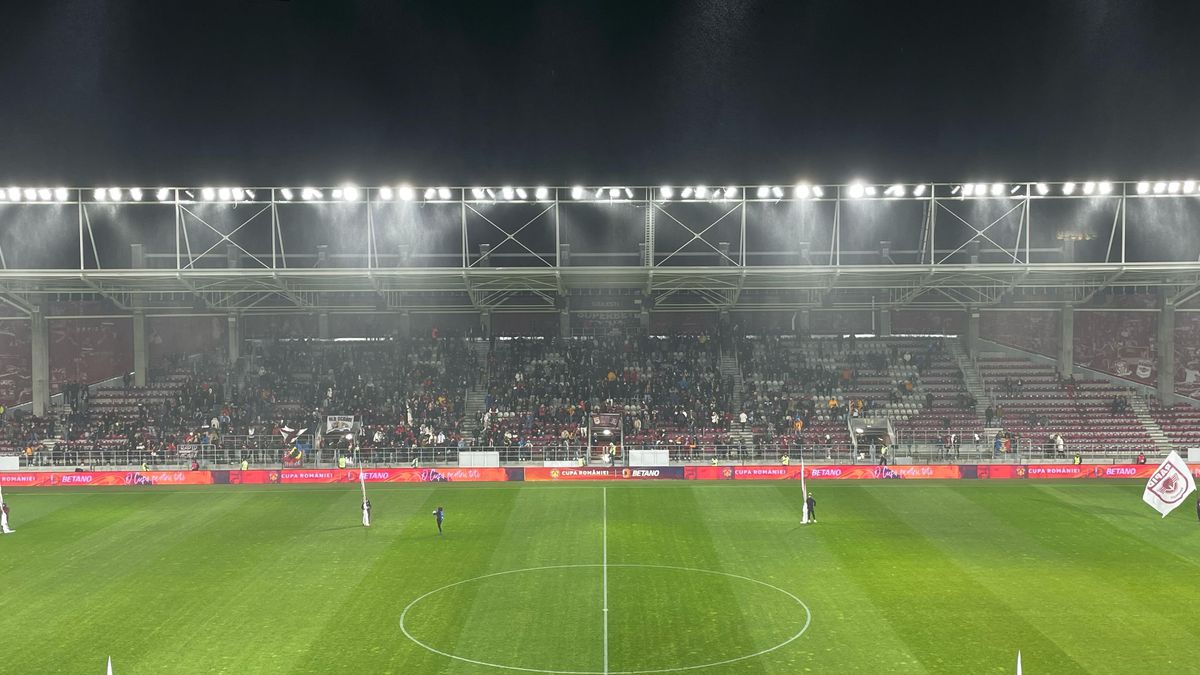 Rapid - CFR Cluj, atmosfera din tribună