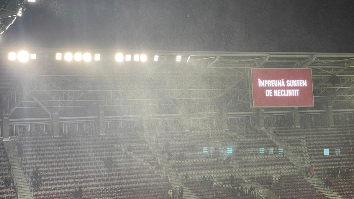 Rapid - CFR Cluj, atmosfera din tribună