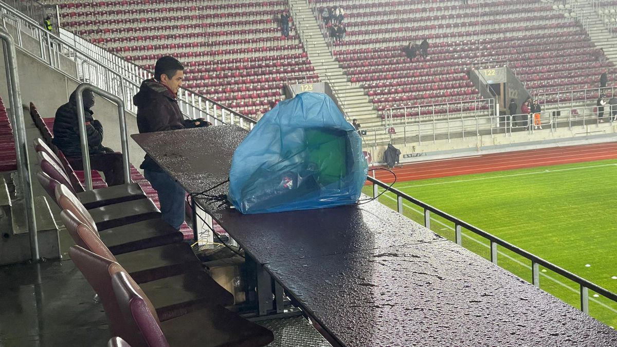 Rapid - CFR Cluj, atmosfera din tribună