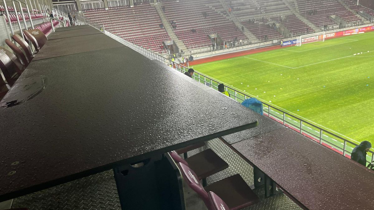 Rapid - CFR Cluj, atmosfera din tribună