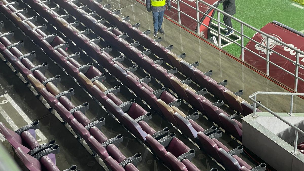 Rapid - CFR Cluj, atmosfera din tribună