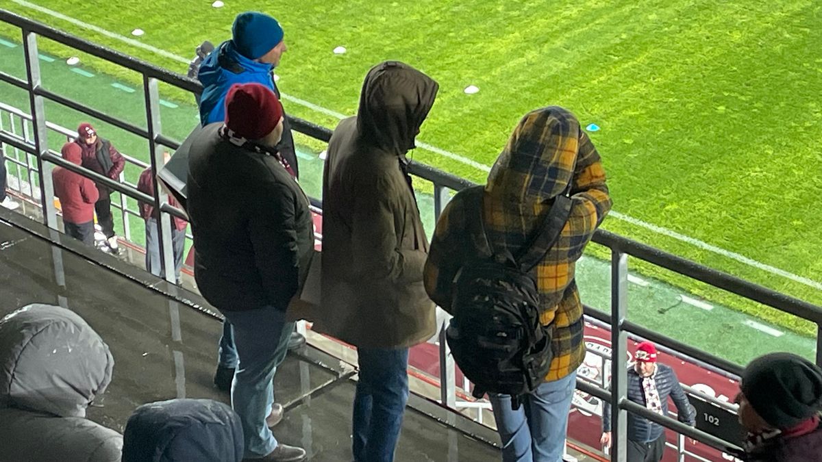 Rapid - CFR Cluj, atmosfera din tribună