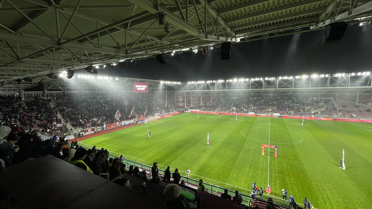 Rapid - CFR Cluj, atmosfera din tribună