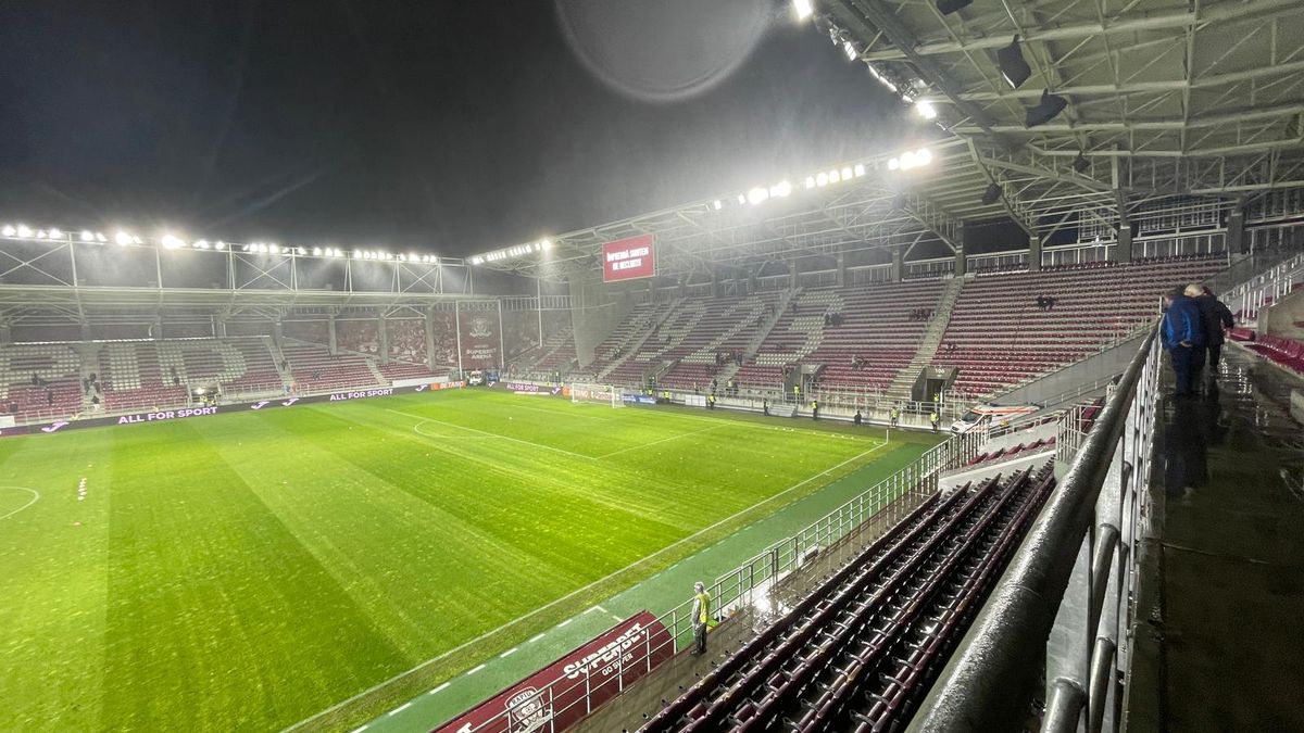 Rapid - CFR Cluj, atmosfera din tribună