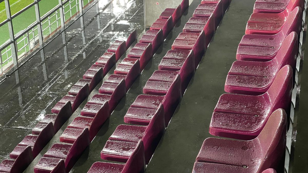 Rapid - CFR Cluj, atmosfera din tribună