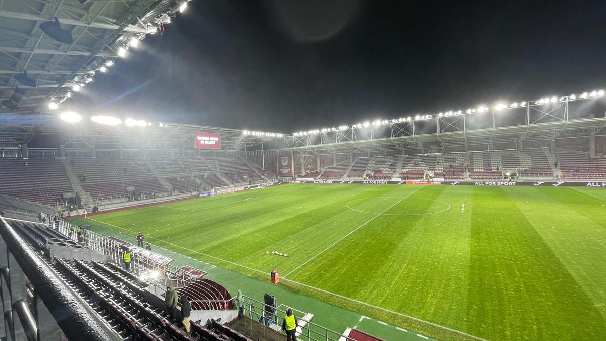 Rapid - CFR Cluj, atmosfera din tribună