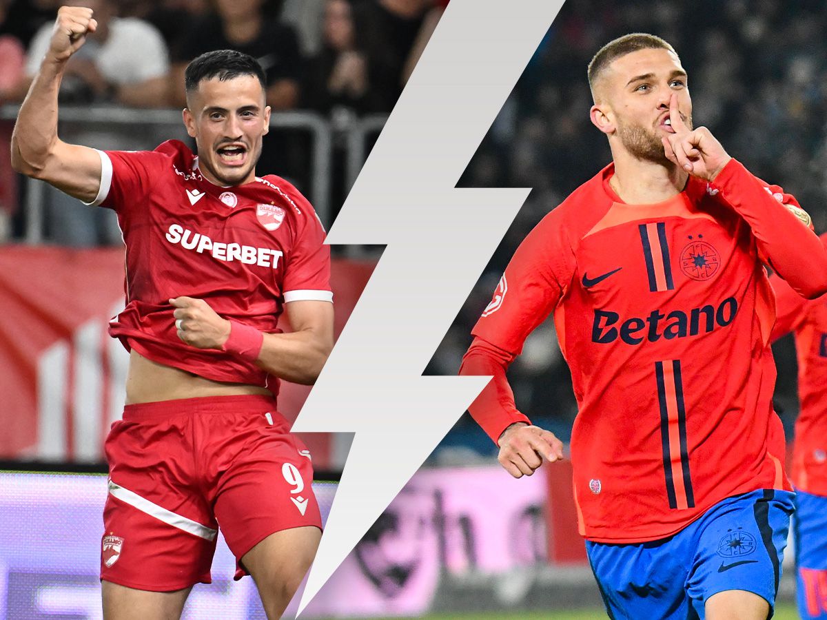 Cine iese golgheter în Superligă? Atacanții de la Dinamo și FCSB duc o luptă „la baionetă” » Comparație în puncte-cheie între Selmani și Bîrligea