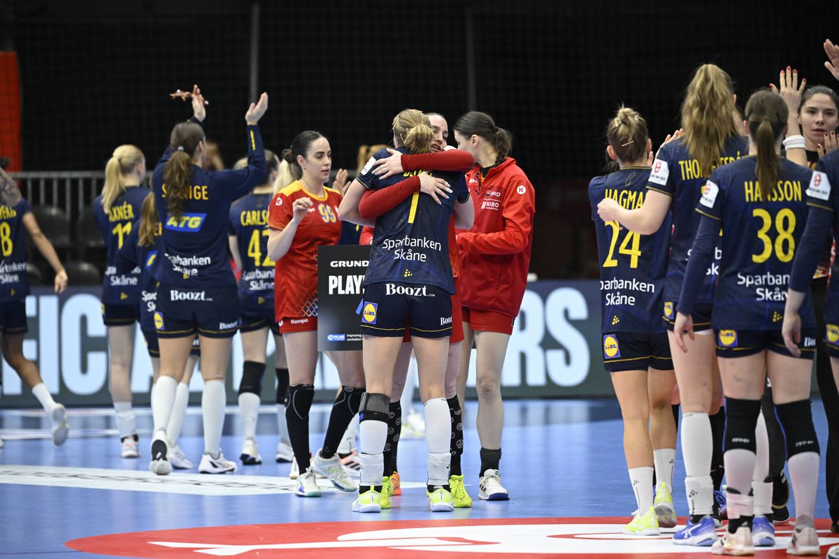 Suedia - România, Euro 2024 de handbal feminin