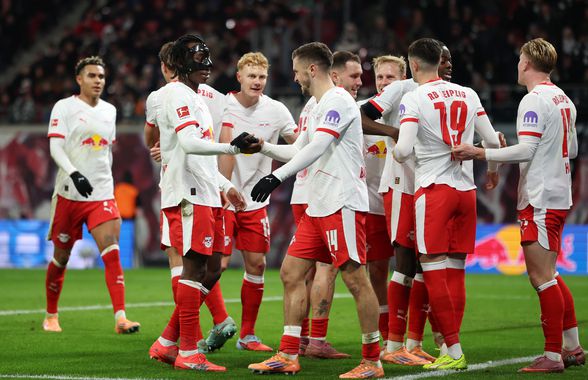 RB Leipzig a făcut „set alb” în Bundesliga cu o echipă de Liga Campionilor!