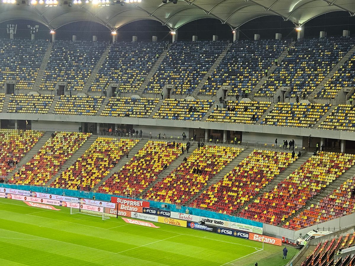 FCSB - Dinamo, imagini înainte de meci
