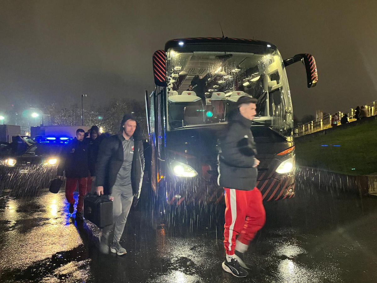 FCSB - Dinamo, imagini înainte de meci