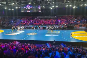 Zi de handbal în Rotterdam Ahoy » ACUM joacă Franța: GOL la fiecare atac! Atmosferă de sărbătoare