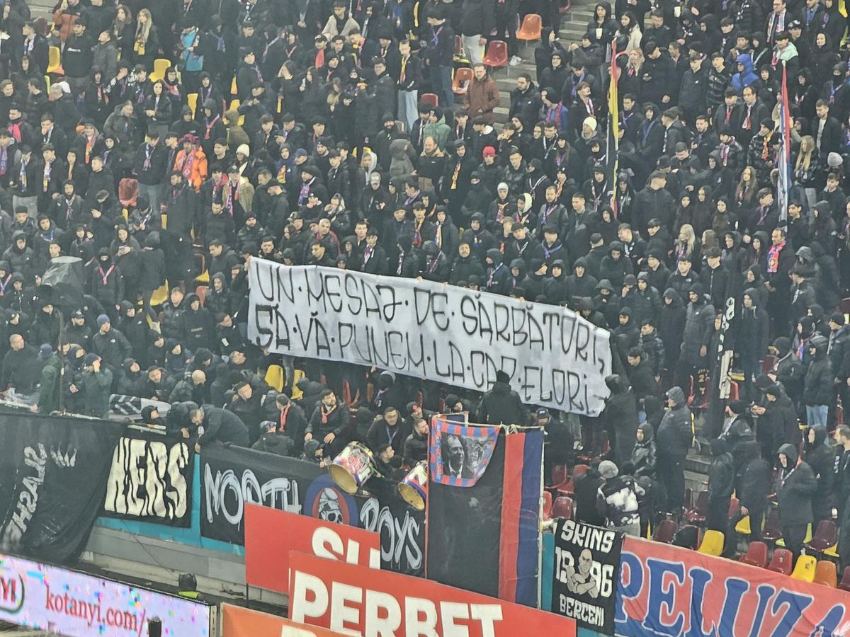 Le-au aflat scenografia! Planul dinamoviștilor, dejucat la derby: „Un mesaj de Sărbători...”