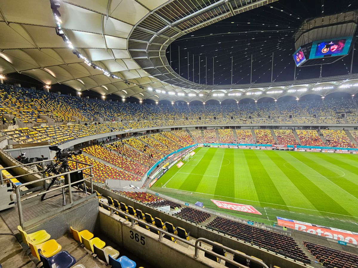 FCSB - Dinamo, imagini înainte de meci