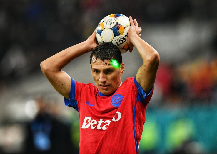 Risto Radunovic în FCSB - Dinamo // foto: Cristi Preda (GSP)