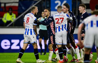 Încăierare sub ochii lui Dennis Man » Căpitanul gazdelor, în centrul altercației